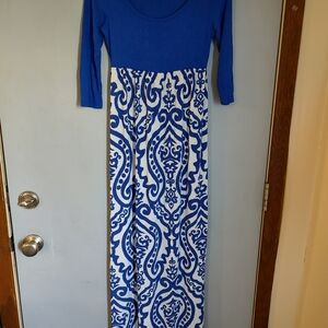 Pink Blush Maxi Maternity Dress